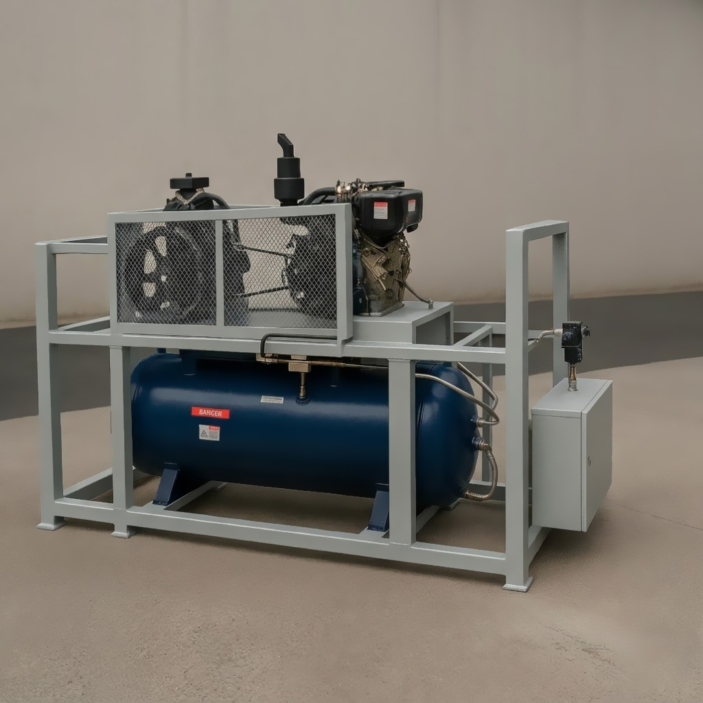 Diesel Engine Air Compressor ICF-DEAC-9HP-PACK