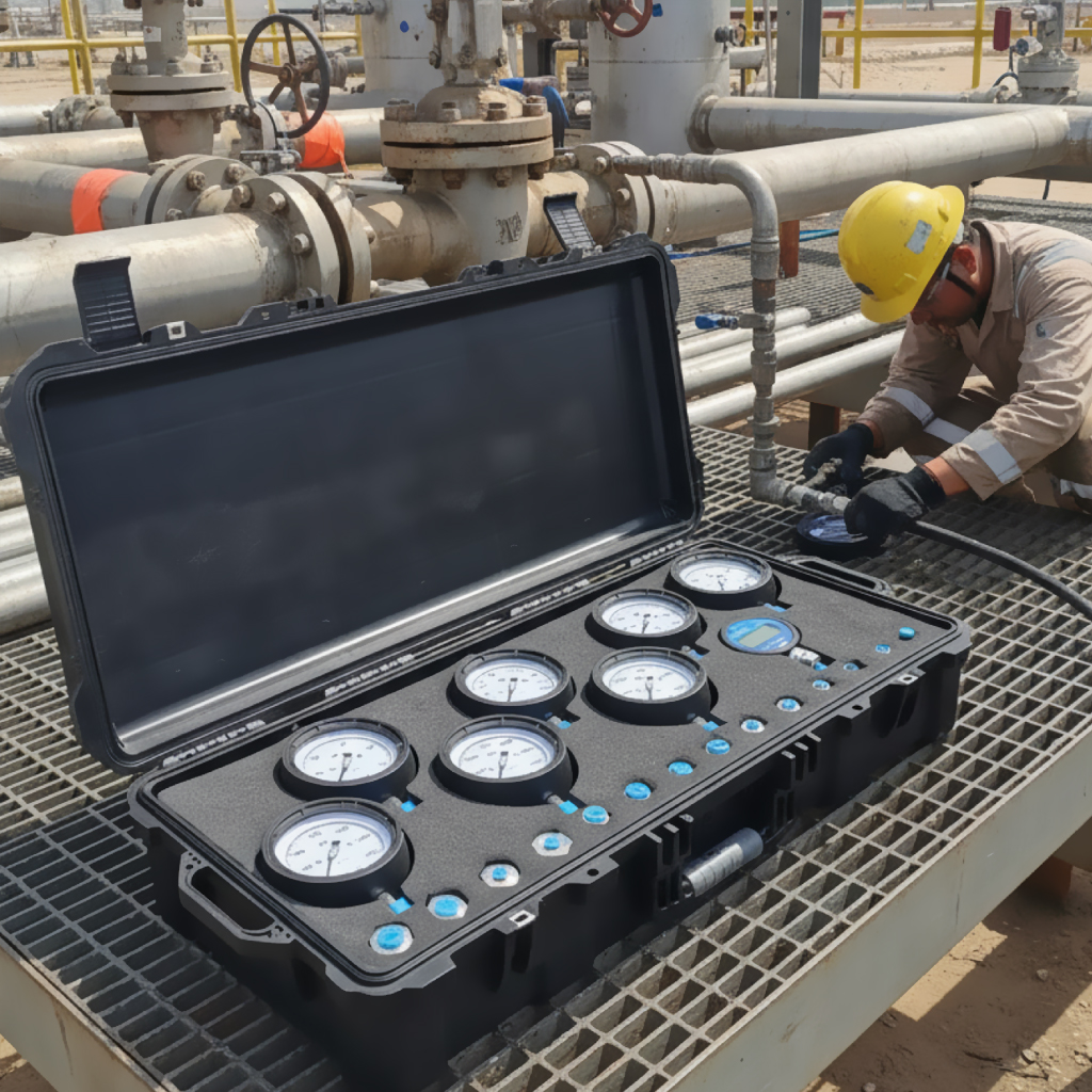 ICF - Pressure Gauge Test Kit – Line Pressure Testing Set